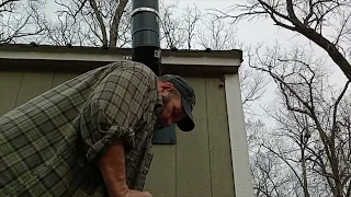 Installing a Wood Stove In My Off-Grid Cabin