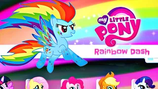 MLP 🦄 rainbow runners 🌈 super MAGICAL 😶‍🌫️ Adventure 🤯 With 👑 Rainbow Dash 👑