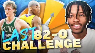 THE FINAL 82-0 CHALLENGE OF NBA 2K22