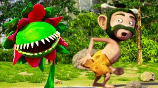 Oko und Lele 🦎 Füttere die Blume nicht. Spezielle Episode ⚡ CGI Animierte Kurzfilme⚡Lustige Cartoons