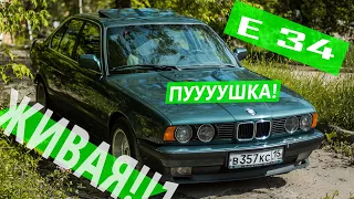 Купили живую BMW 525i E34 из Владикавказа за 200.000 рублей! Тест-драйв.