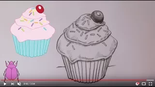 How to Draw a Cupcake