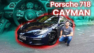 TESTAMOS O PORSCHE 718 CAYMAN VERSÃO DE ENTRADA POR 350 MIL | Top Speed