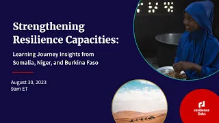 WEBINAR | Strengthening Resilience Capacities: Learning Journey Insights