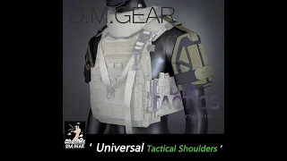 DMGear Universal Shoulder Armor Tactical Hunting Gear Equipment Vest Accessory Shoulder Protect