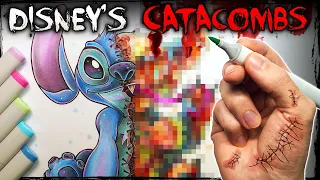 "Disney's Catacombs" Creepypasta Speedpaint (Story + Drawing)