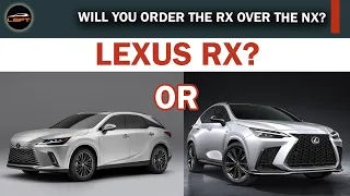 2022 Lexus NX vs 2023 Lexus RX - Will you order the RX over the NX?