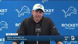 Ben Johnson explains how a 2021 Dan Campbell speech kept him with Lions in 2024