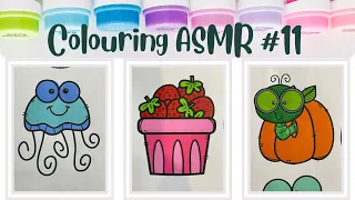 Adult coloring ASMR: Watch for enjoyment  (ASMR#11)