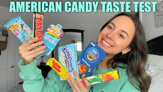 CANADIAN TRIES AMERICAN CANDY | nicole ann