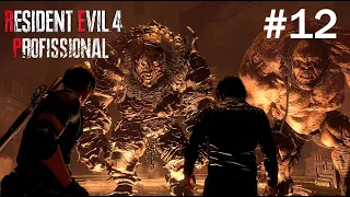 RESIDENT EVIL 4 REMAKE - Profissional #12: No Commentary Playthrough | PT-BR