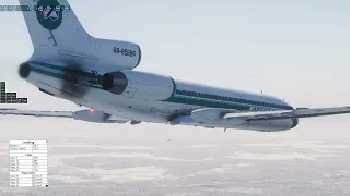 Как использовать ILS на Ту-154М в X-Plane 11