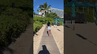 New Walk Video up Turtle Bay Resort North Shore Oahu Hawaii Aussie Couple Touring the Resort & Hotel