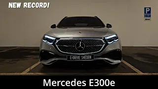 2024 Mercedes E300e T 313hp | Walkaround | Acceleration | Sound | Range test | 4K