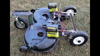 Ryobi 40v Powered 42" DIY Radio Controlled Zero Turn Lawn Mower "Mad Max - Fury Mowed" - Part 1