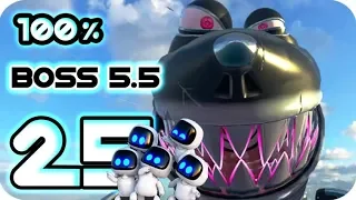 Astro Bot: Rescue Mission Walkthrough Part 25 | 100% (PS4 PSVR) Boss 5-5 : Catch of the Day