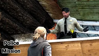GTA 5 Mission (Remastered) - The beginning of Police Trevor's reunion!!!