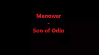 MANOWAR - SONS OF ODIN (Lyric Video)