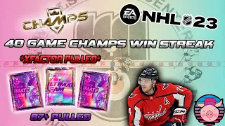 TOP 50 20-0 HUT CHAMPS PACK OPENING + HIGHLIGHTS | NHL 23