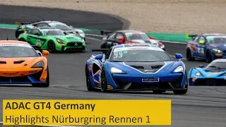 ADAC GT4 Germany Highlight Rennen 1 Nürburgring 2019