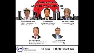 QUAD in Tokyo and the Way Forward