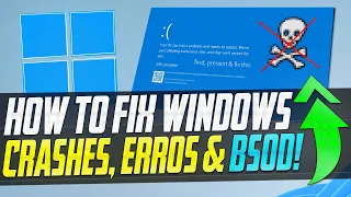 How to fix almost ANY Windows Bluescreen, Error, Crash OR Stutters in 2022 (Windows 10 & 11)