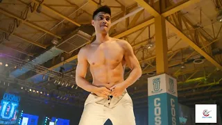 JC de Vera shirtless abs on stage