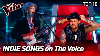 The best INDIE POP/ROCK MUSIC on The Voice | Top 10