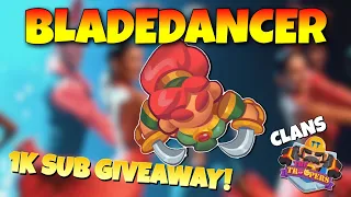 Rush Royale - The BEST Bladedancer deck, clans and a GIVEAWAY!