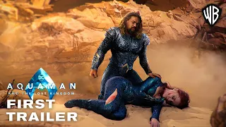 AQUAMAN 2: The Lost Kingdom – First Trailer (2023) Jason Momoa Movie | Warner Bros (New)