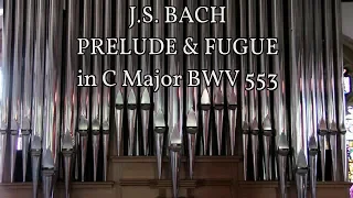 BACH PRELUDE & FUGUE IN C BWV 553 - ŠKRABL ORGAN - ST MARY'S CHURCH, BEAMINSTER