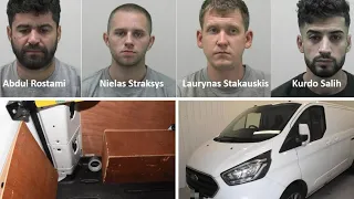 Gang Who Kidnapped & Robbed £9k From Victim Who Failed To Pay Debt Jailed For 35 Years