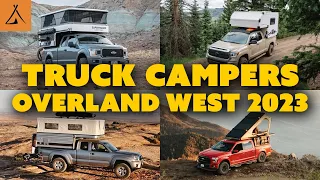 15+ Truck Campers of Overland Expo West 2023