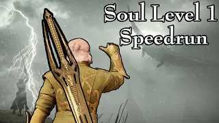 I try Soul Level 1 Demon's Souls while Speedrunning!