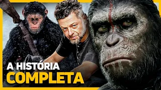 TRILOGIA Planeta dos Macacos: A HISTÓRIA COMPLETA!
