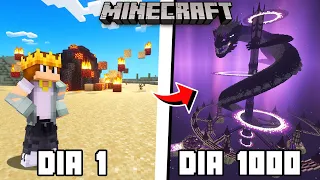 Sobrevivi 1000 Dias no Minecraft Survival - O Filme