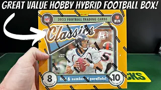 GREAT VALUE BOX AT $125! 2022 Panini Classics Football H2 Hobby Box Review