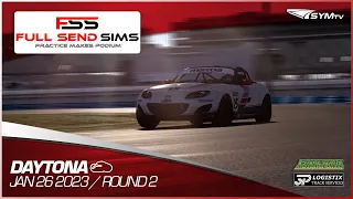 iRacing - Full Send Sims Spec Miata Series - Round 2 - Daytona International Speedway