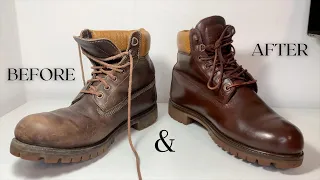 Clean & Restore TIMBERLAND Leather Boots - SHOU