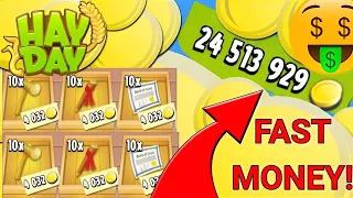 Hay Day Fast Way to Make Coins! - Tips and Tricks