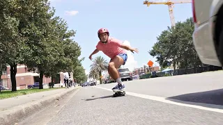 My First Ride on the Landyachtz Dinghy Blunt [Cruiser Longboard]