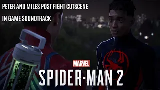 Peter and Miles Post Fight Cutscene - In-Game Unofficial Soundtrack - Marvel’s Spider-Man 2