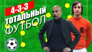 Как играют команды по схеме 4-3-3 или Тотальный футбол.