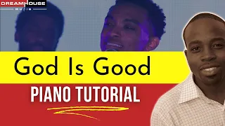 Jonathan Mcreynolds God is Good Piano Tutorial | Sweet Chords in Bb | Beginner & Intermediate