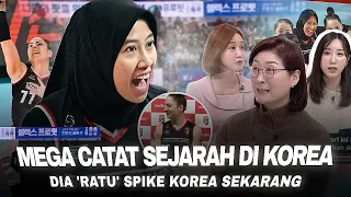 Mega UKIR SEJARAH di KOREA 4x MVP, Begini Komentar Para Pengamat Volly Korea Penampilan Megawati