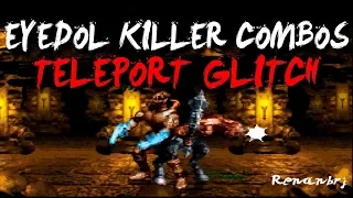 Eyedol 16/17 HIts Killer Combo / Teleport Glitch / KI SNES