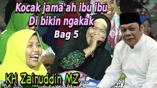 KH Zainuddin MZ kocak jama'ah ibu ibu pengajian ketawa ngakak