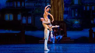 Dancing the Golden Statue and the Impresario from The Nutcracker