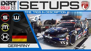 VW Polo GTI R5 2018 | Germany SETUPS | DiRT Rally 2.0