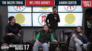 Gay Pat Could Beat up Aaron Carter - Barstool Rundown - Mach 17, 2021